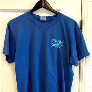 Poncho Outdoors Blue T-Shirt men’s medium